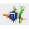 Napęd silnik pneumatyczny 1,90 HP z reduktorem ATEX MBP PP-2/65RR Napęd silnik pneumatyczny 1,90 HP z reduktorem ATEX MBP PP-2/65RR