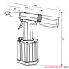 Nitownica hydrauliczno-pneumatyczna do nitów zrywalnych Scell-it E-500RP Nitownica hydrauliczno-pneumatyczna do nitów zrywalnych Scell-it E-500RP