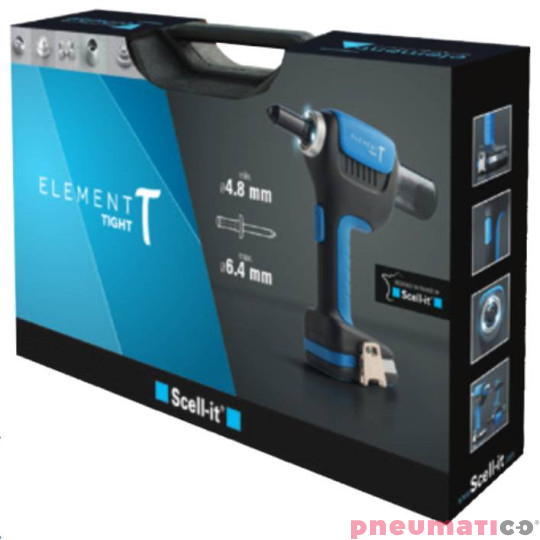 Nitownica akumulatorowa do nitów triform Scell-it E-T