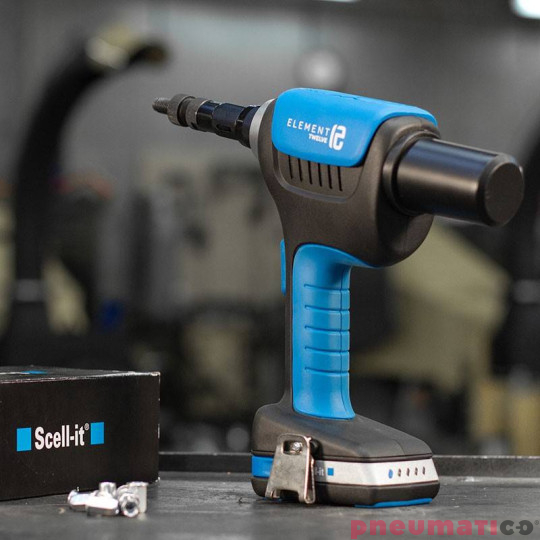 Nitownica akumulatorowa do nitonakrętek Scell-it E-12 Element 12 M6-M12 Nitownica akumulatorowa do nitonakrętek Scell-it E-12 Element 12 M6-M12
