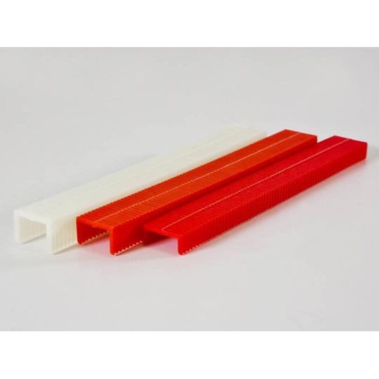 Zszywka plastikowa PNEUMATICO 81P czerwona 8mm 1op.-4200szt.