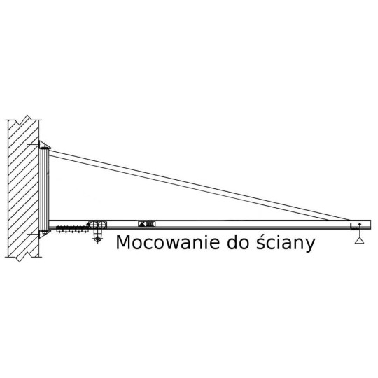 Żuraw do narzędzi Pneumatico JG-2002 2m Żuraw do narzędzi Pneumatico JG-2002 2m