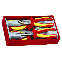 4-elementowy zestaw szczypiec 1000 V TTV440 - Teng Tools - 117490102