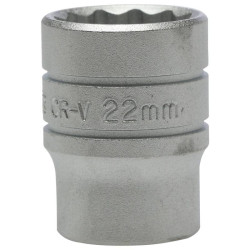 Nasadka 12-kątna z chwytem 1/2" 22 mm - Teng Tools - 74311309