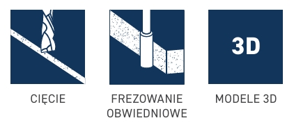 Zastosowanie do frez&oacute;w spiralnych