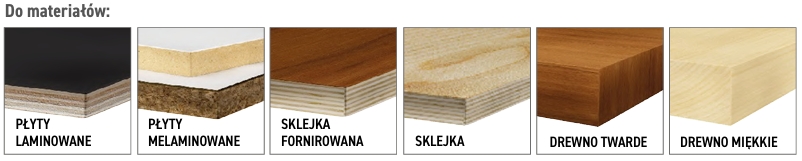 materiały do pił CMT 287