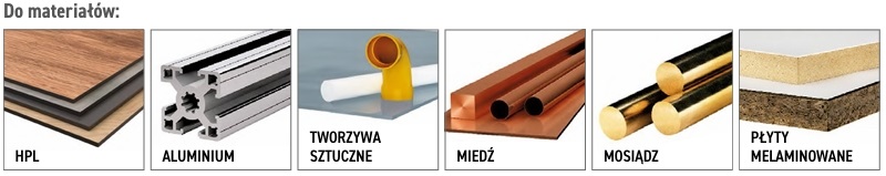 Materiały do pił 296 CMT