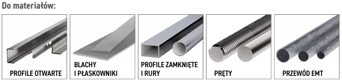 Materiały do pił 226 CMT