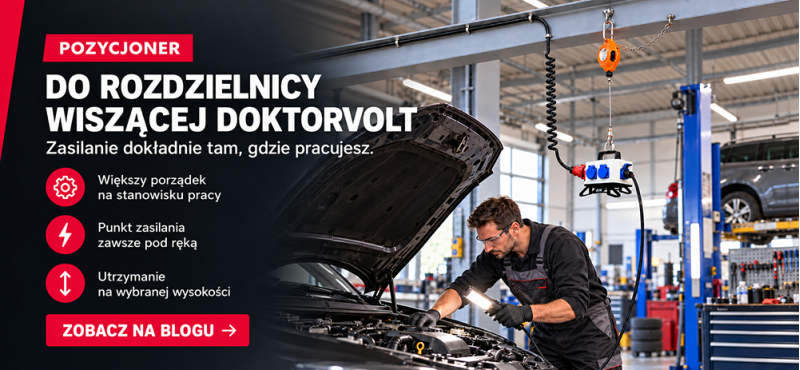 Pozycjoner do rozdzielnicy wiszącej Doktorvolt Pozycjoner do rozdzielnicy wiszącej Doktorvolt