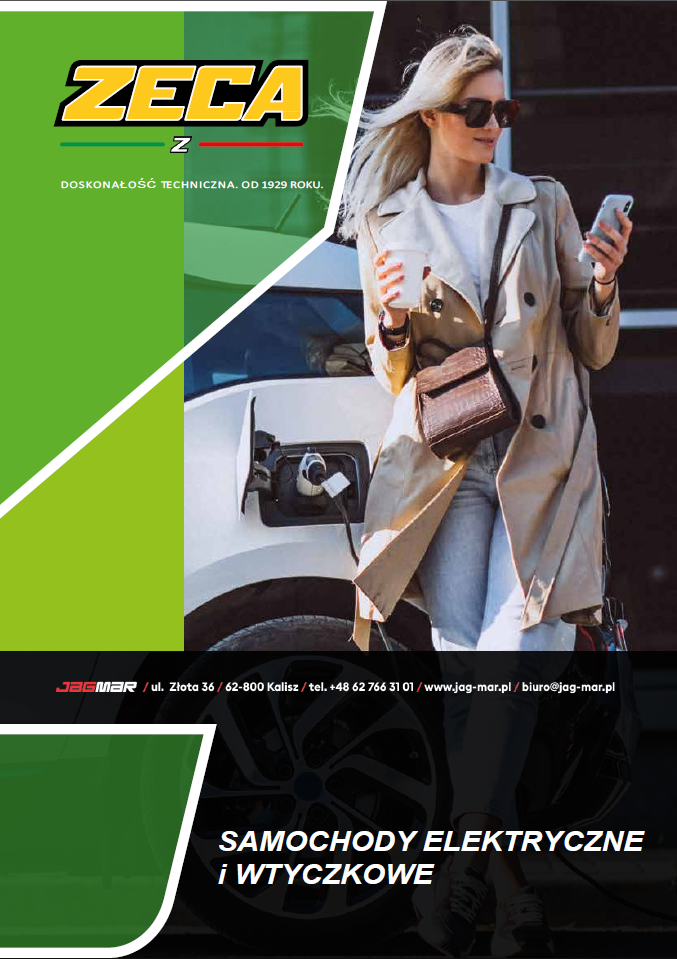 Zwijacze i kable do aut elektrycznych ZECA (tłum.Google)
