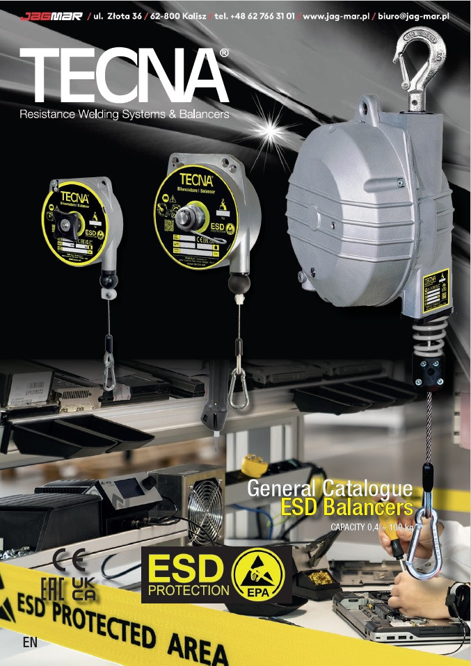 Katalog Balansery TECNA - seria ESD 2024 (ENG)