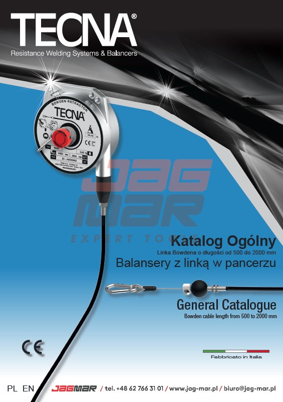 Katalog Balansery TECNA z linką w pancerzu (PL/ENG)