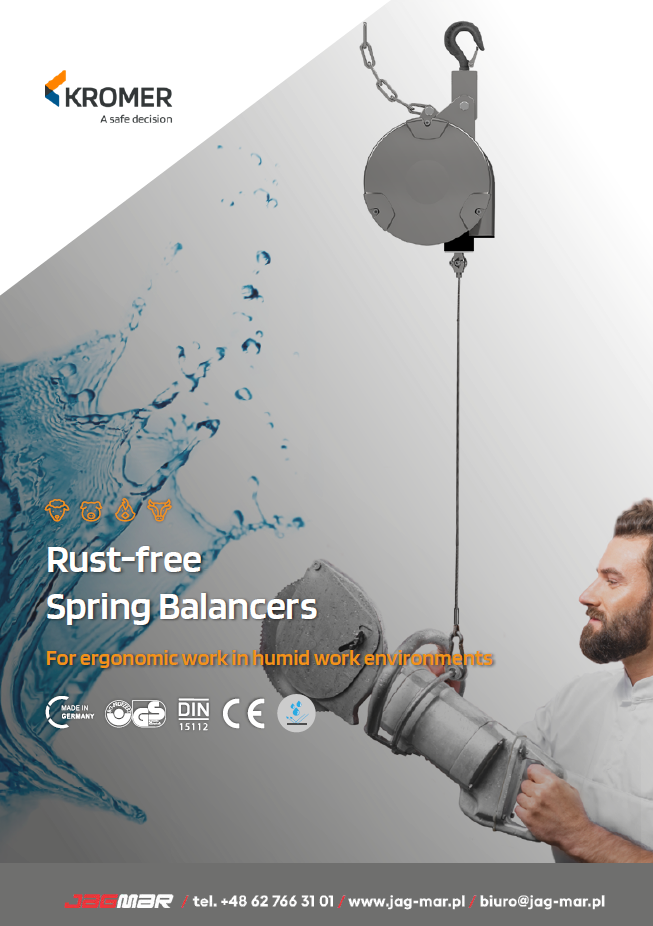 Balansery nierdzewne do branży spożywczej KROMER (ENG)