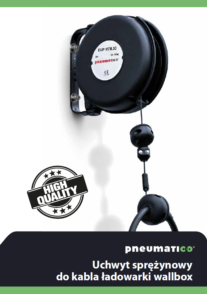 Uchwyt sprężynowy do kabla ładowarki Wallbox Pneumatico EVP (PL)
