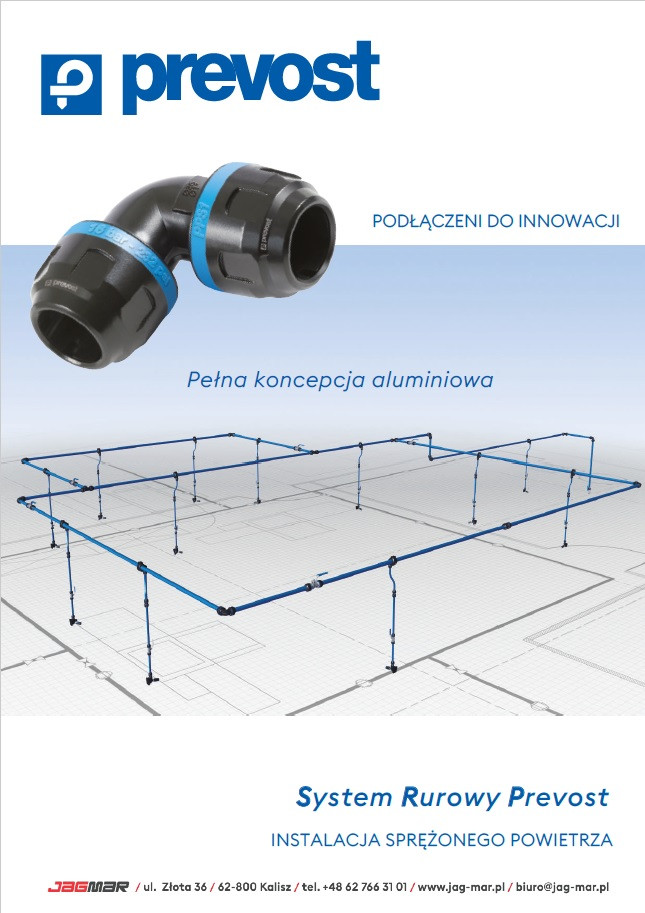 KATALOG Prevost &ndash; innowacyjny system rur i złączek z aluminium (PL)