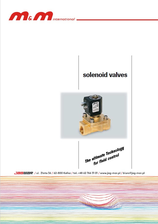 KATALOG ELEKTROZAWORY M&M (ENG)