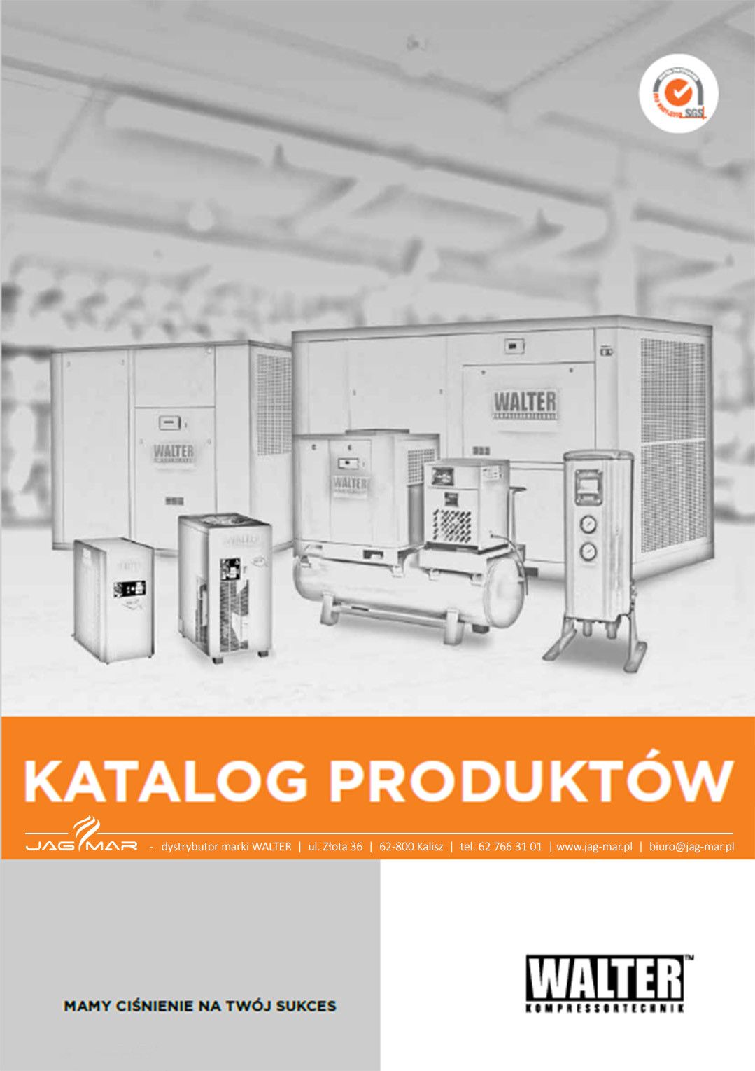 Katalog kompresory śrubowe WALTER