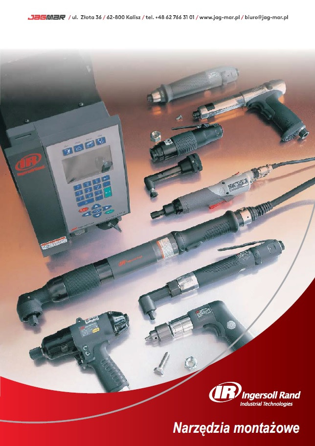 Katalog Narzędzia montażowe INGERSOLL RAND