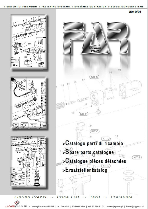 Katalog części FAR