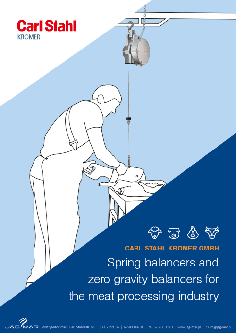 Katalog Balansery do przemysłu mięsnego Carl Stahl Kromer