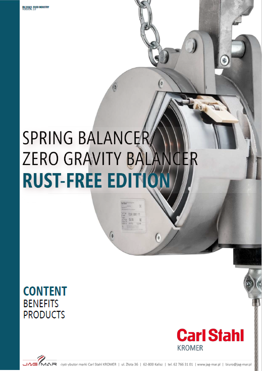 Katalog Balansery do przemysłu spożywczego Carl Stahl Kromer