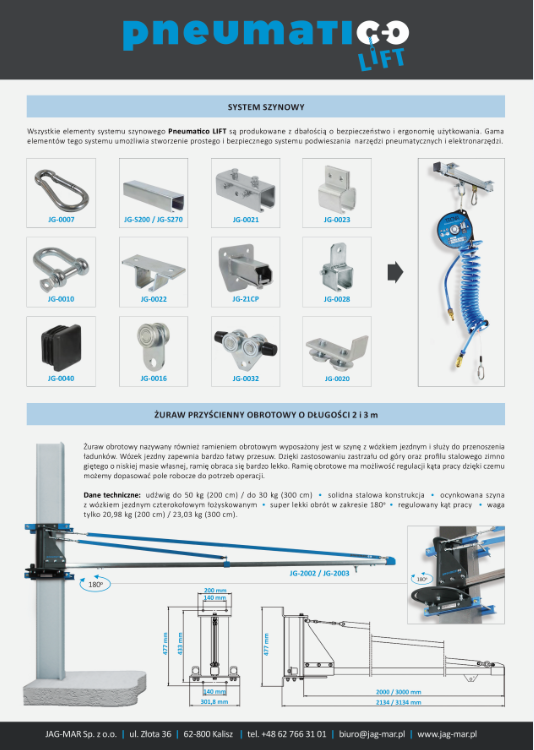 ULOTKA PNEUMATICO Lift (DE)